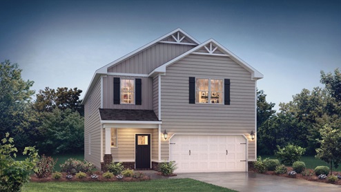 Front exterior of home.