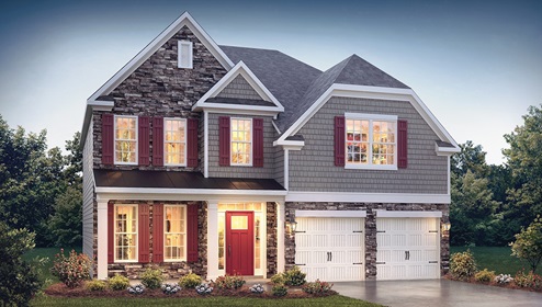 Front exterior of home.