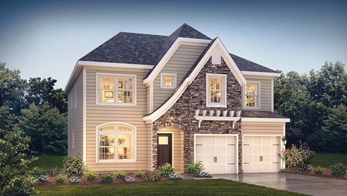 Front exterior of home.
