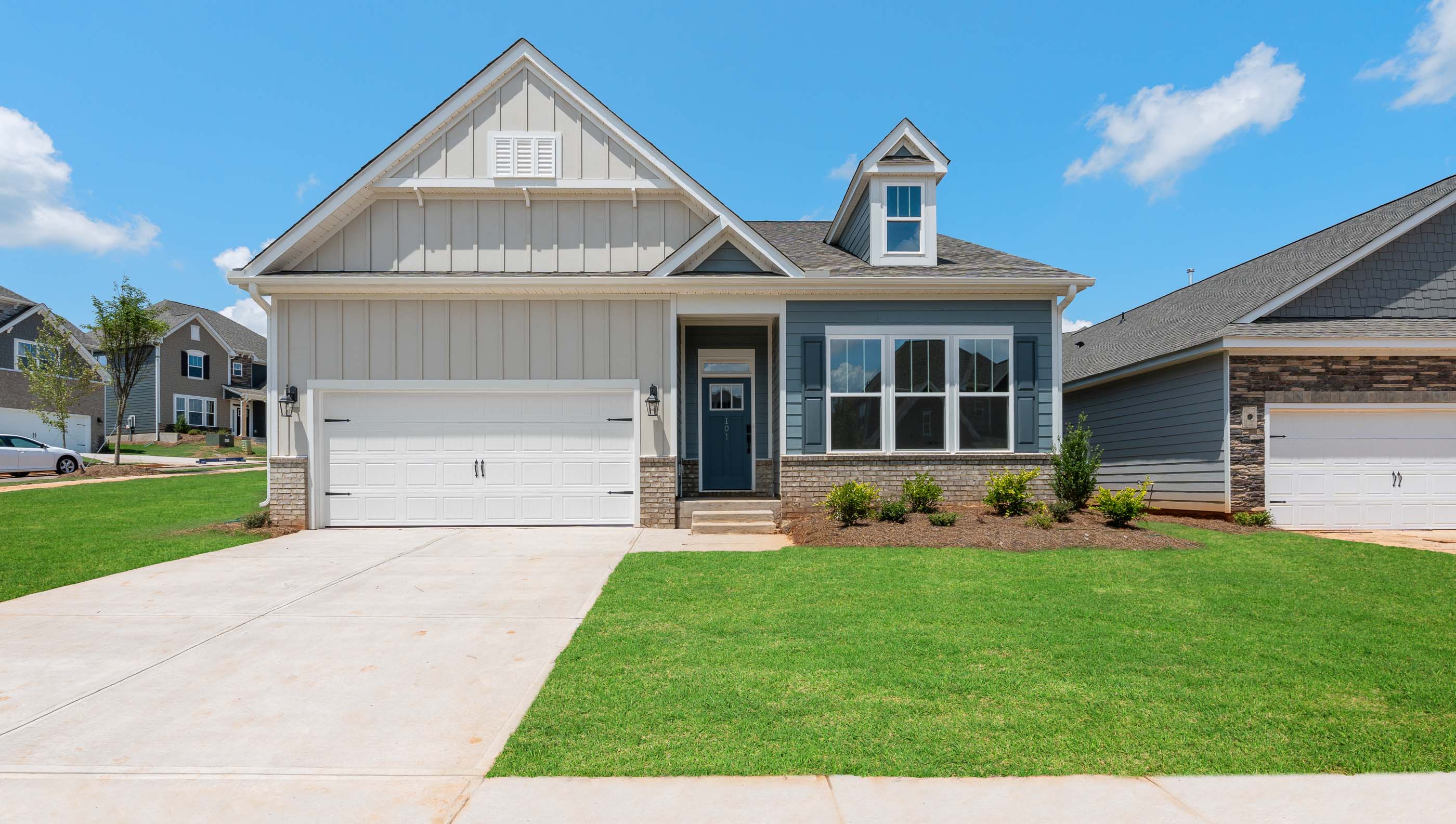 Front exterior of home.