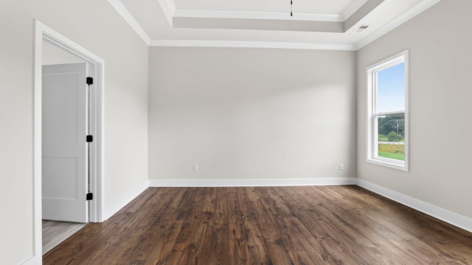 Dining area beside the family room.