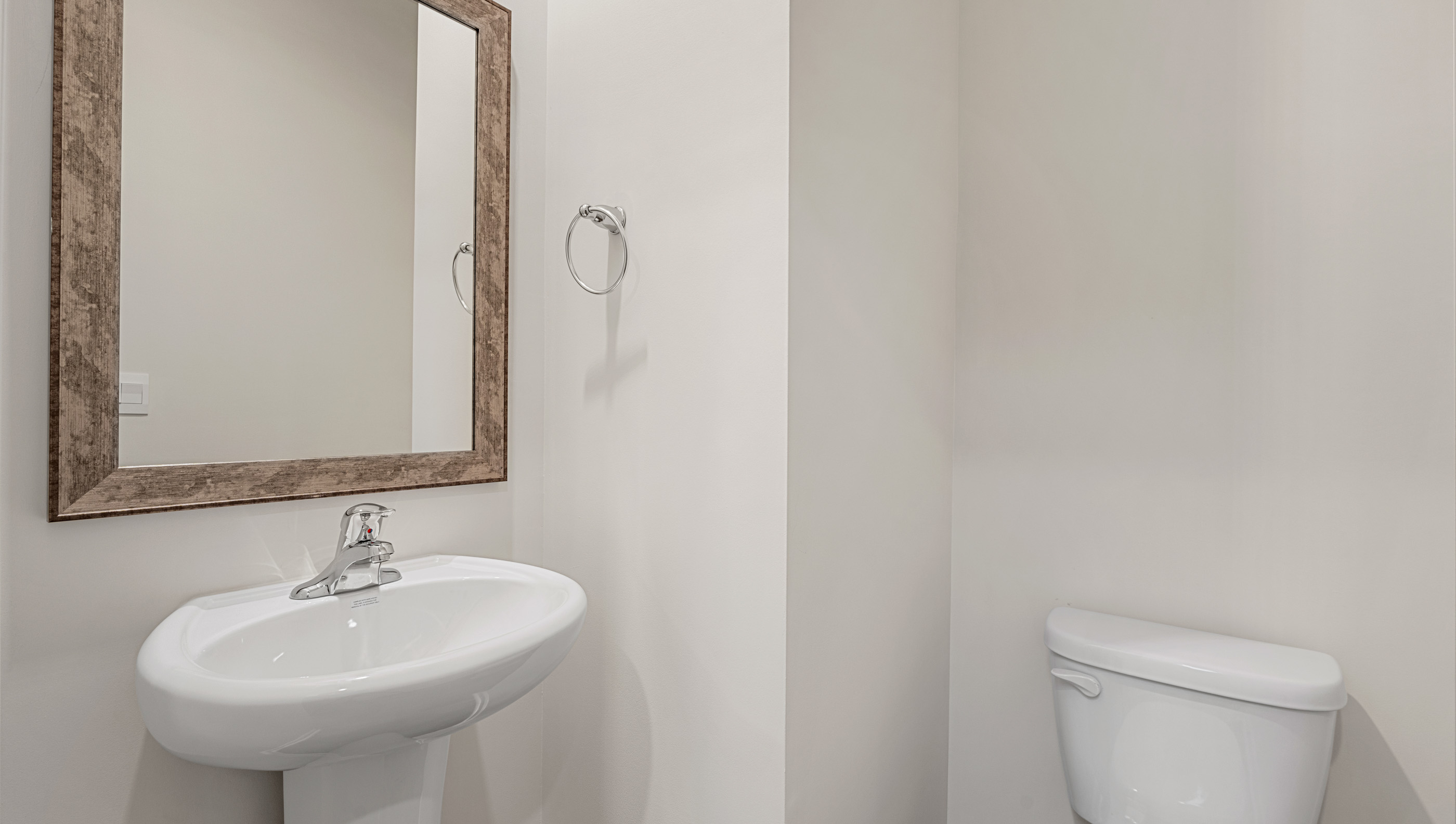 Half bathroom.