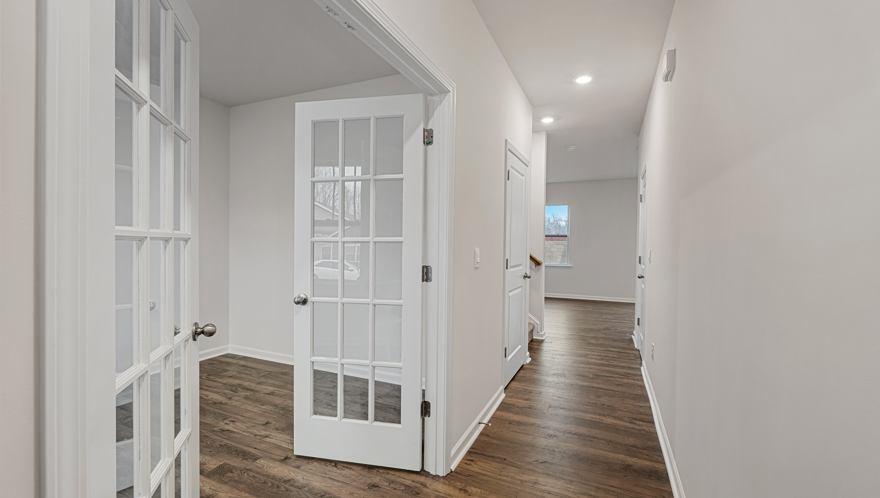 Hallway into home.