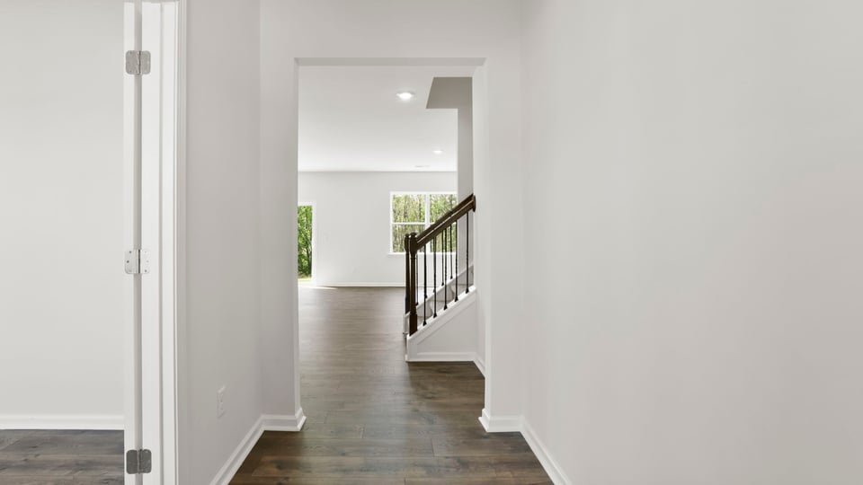 Foyer to kitchen.