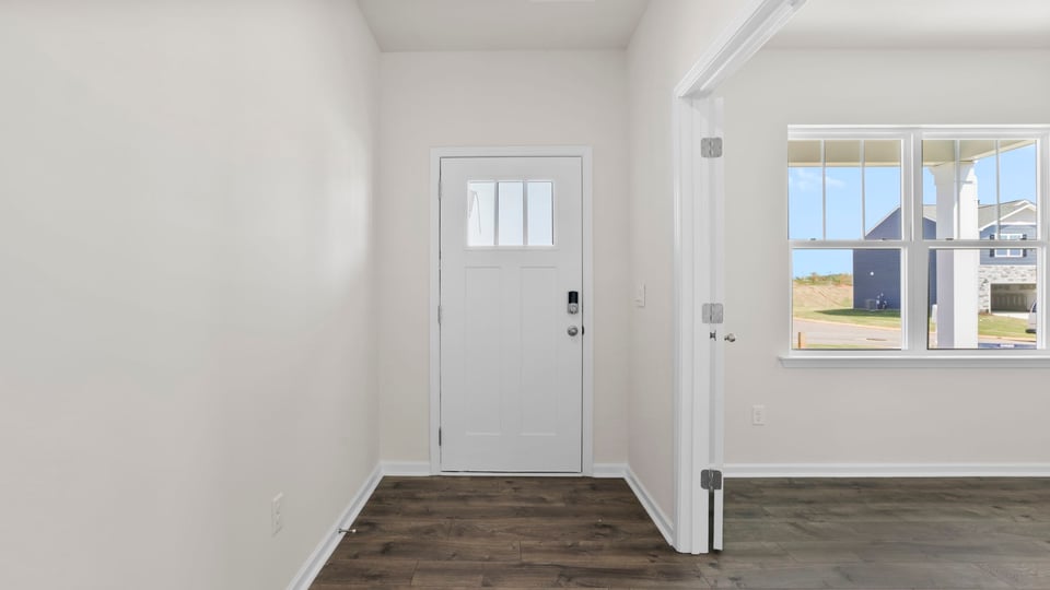 Front entrance of home.