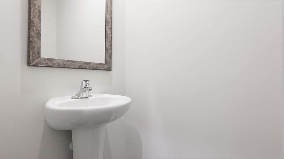 Half bathroom.