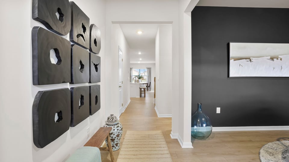View into hallway.