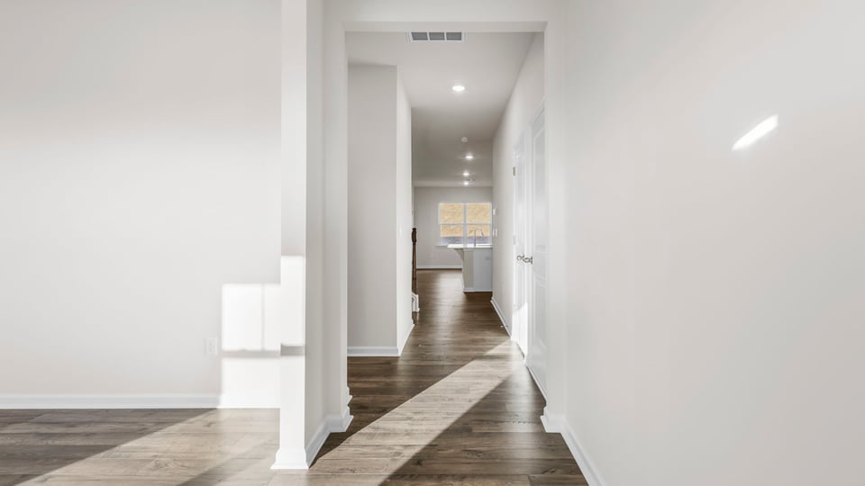 Entry way into home.