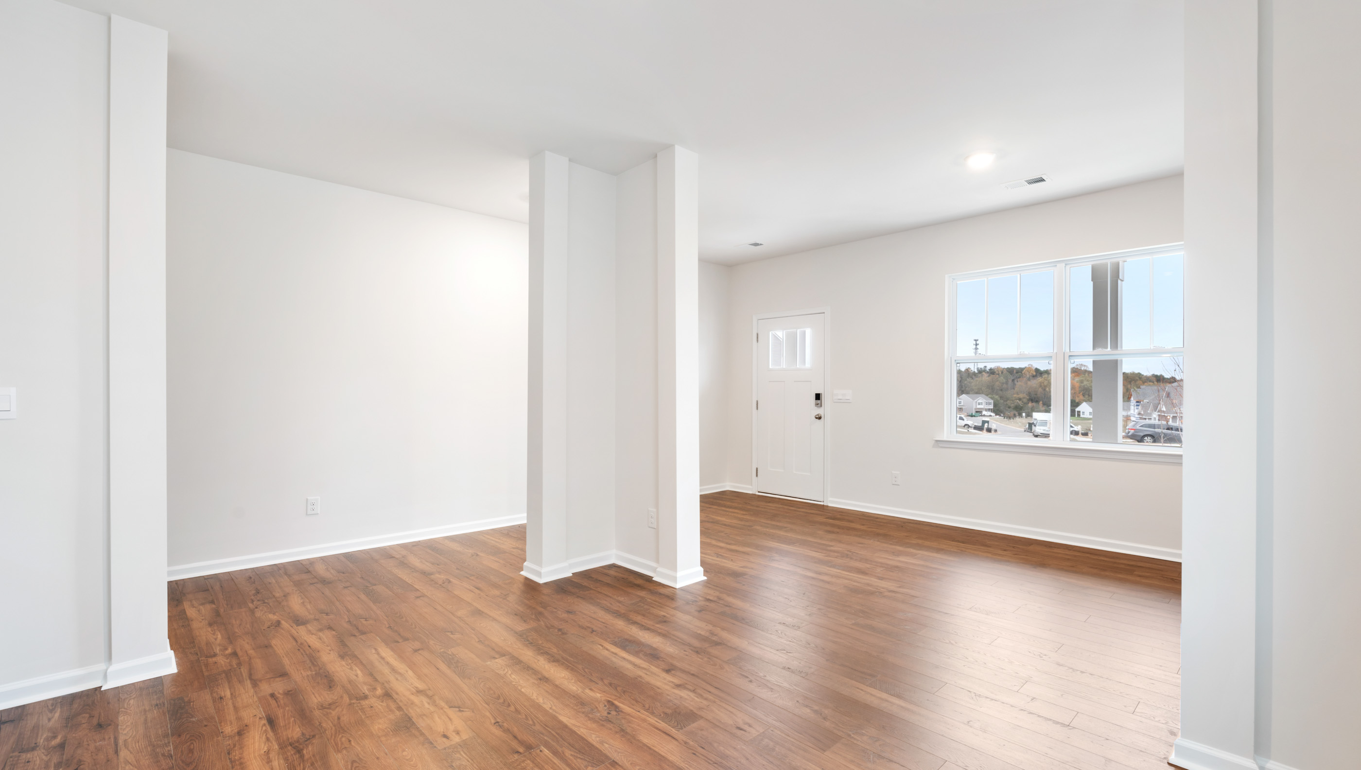 View of office from dining room.