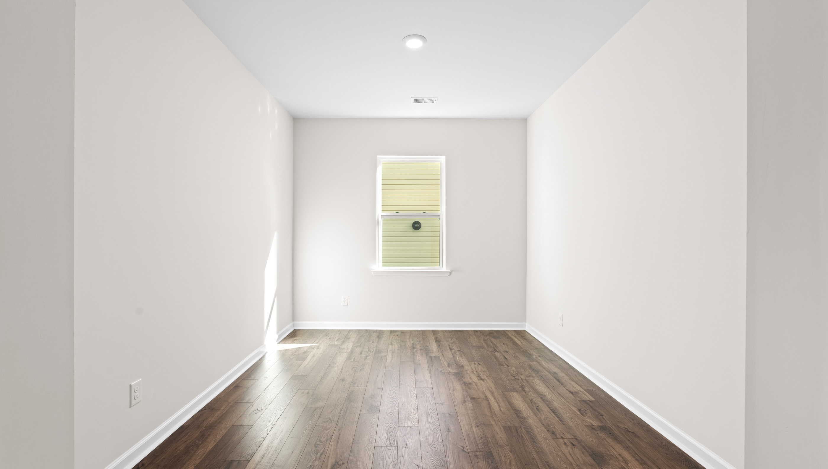 Dining room with window.