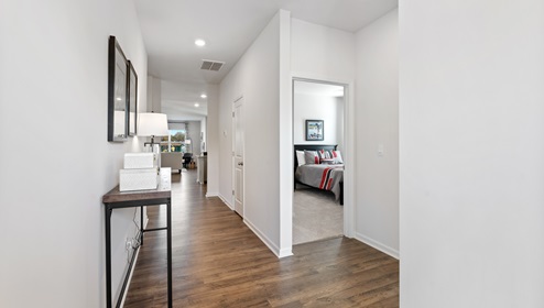 Foyer to kitchen.