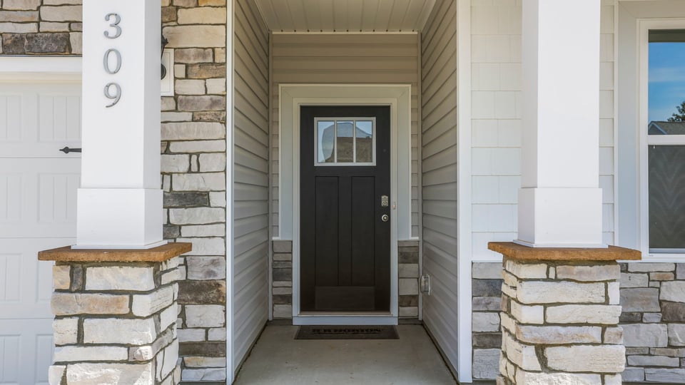 Front exterior of home.