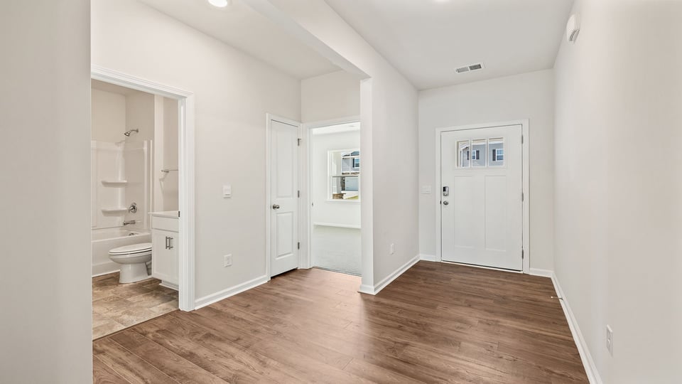 Entry way into home.