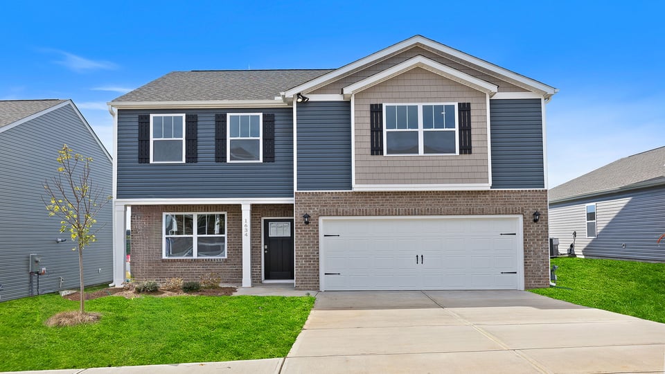 Front entrance of home.