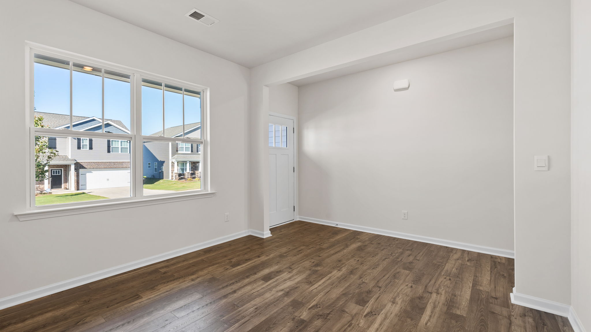 Flex space with windows.