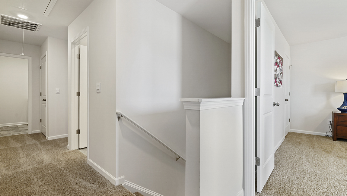 Landing space upstairs.