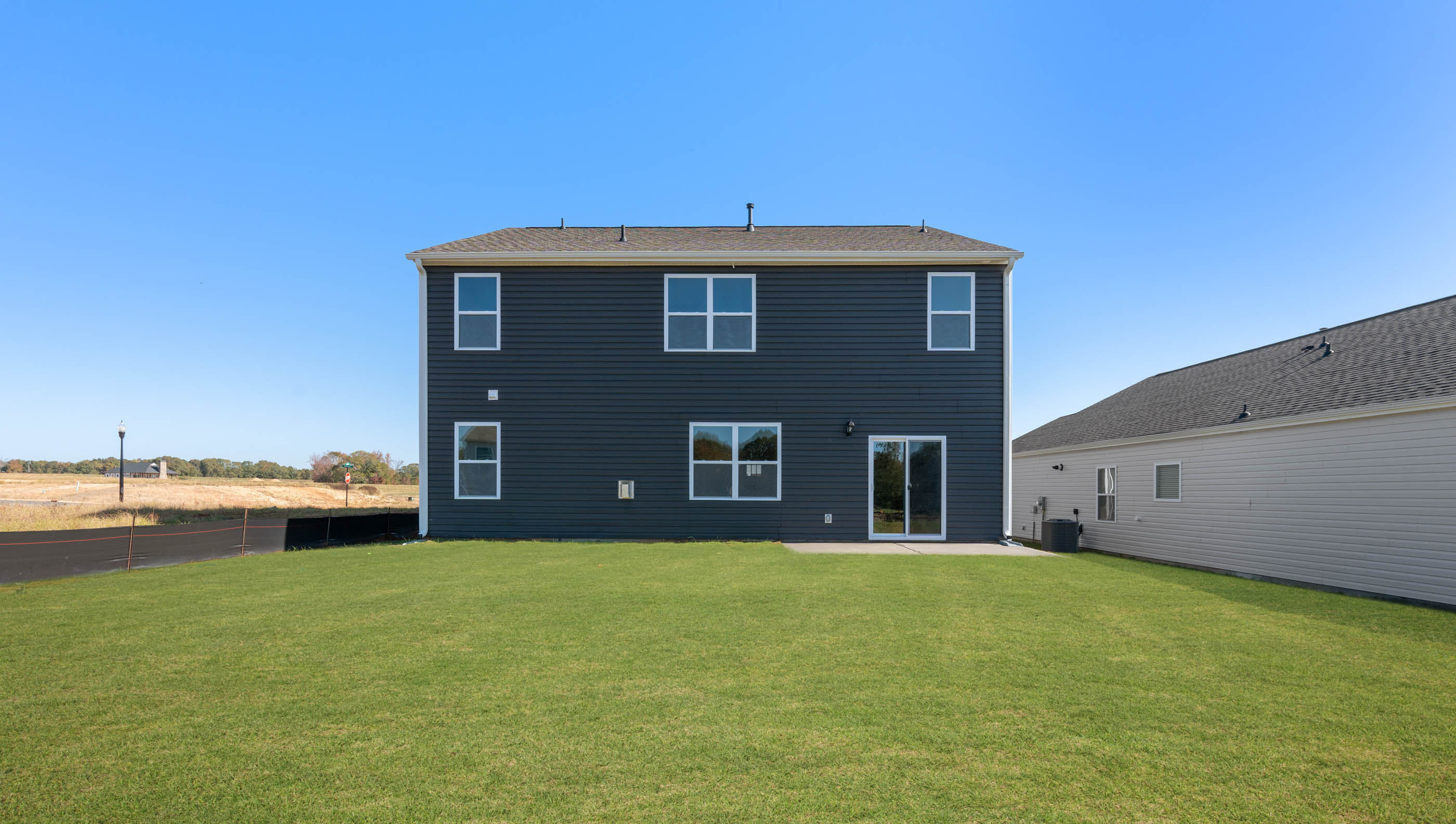 Exterior rear of home.