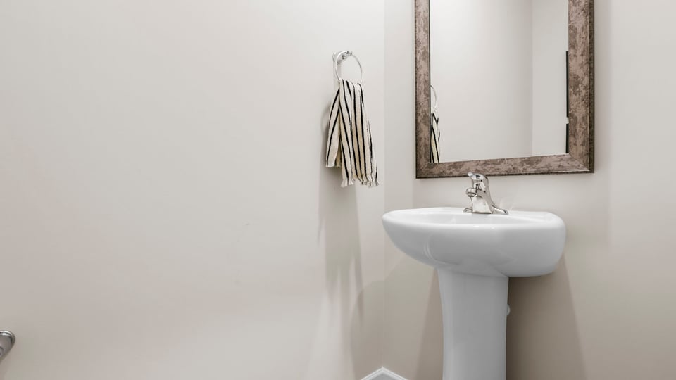 Half bathroom.