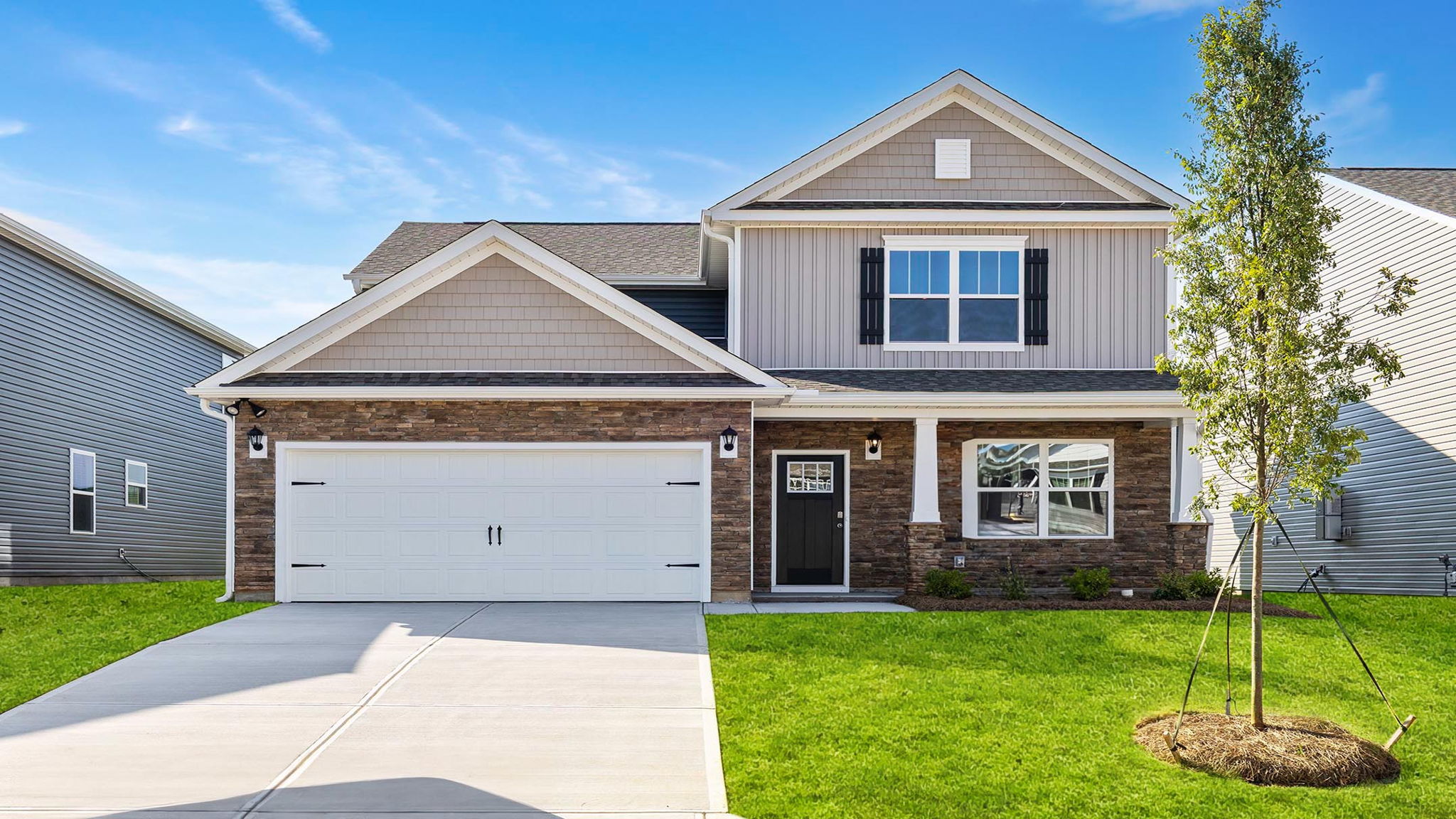 Front exterior of home.