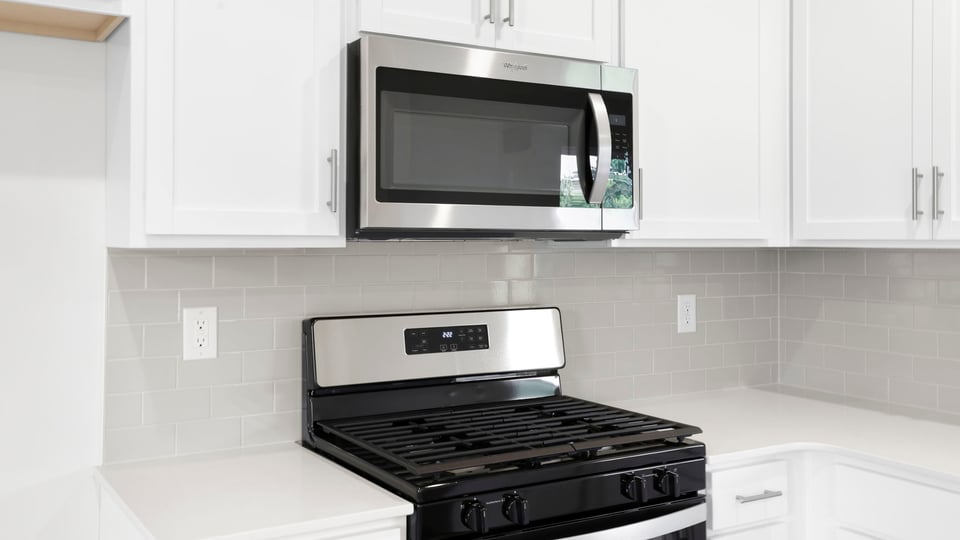Close up of counter, stove, or microwave