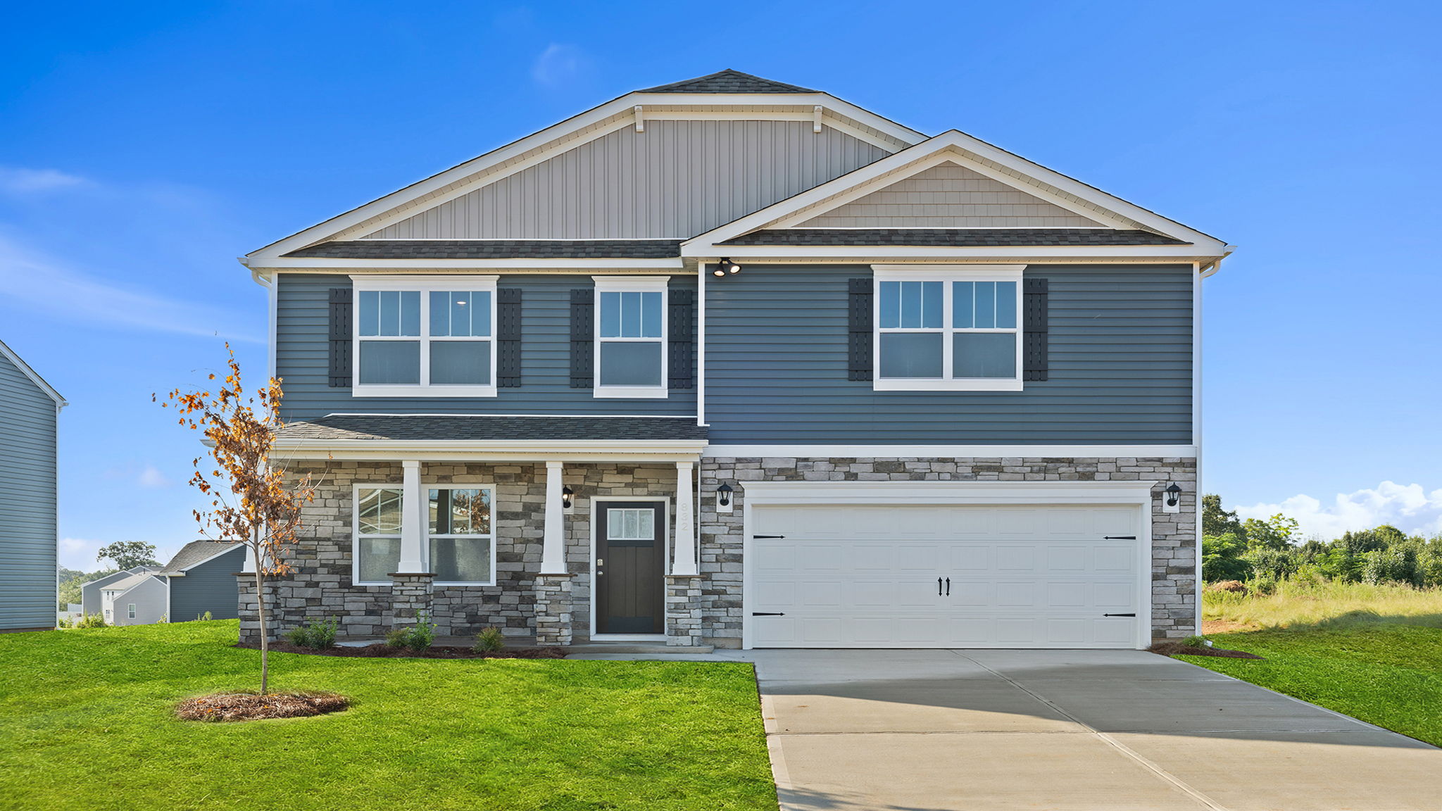 Front exterior of home.