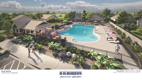 Amenities - pool and cabana.