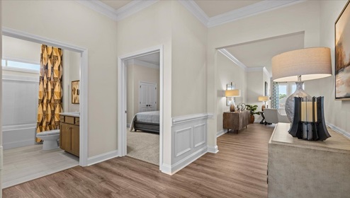 Entry way into home.