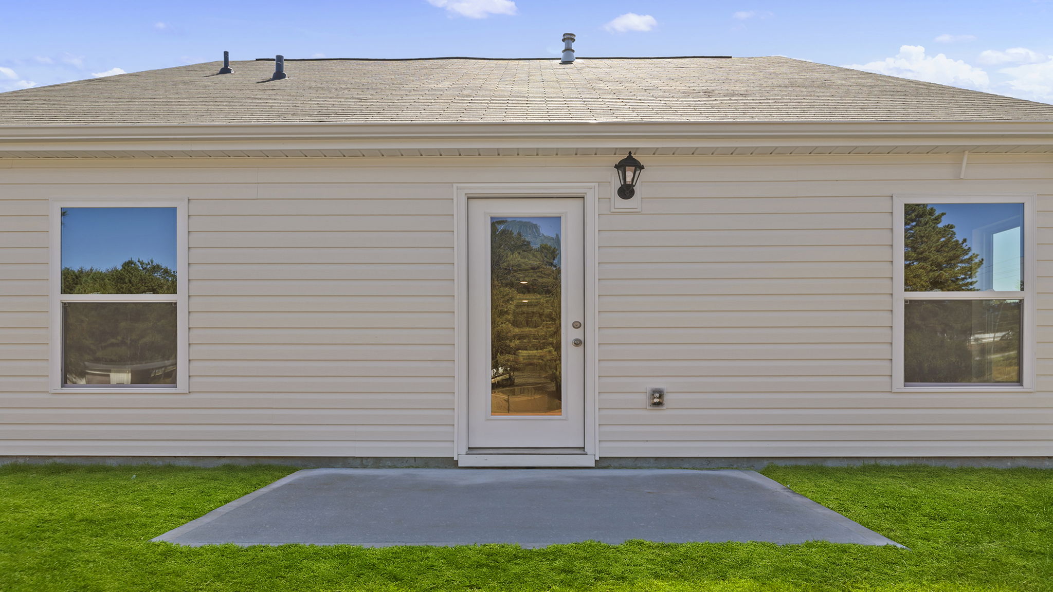 Back exterior of the Sanford.