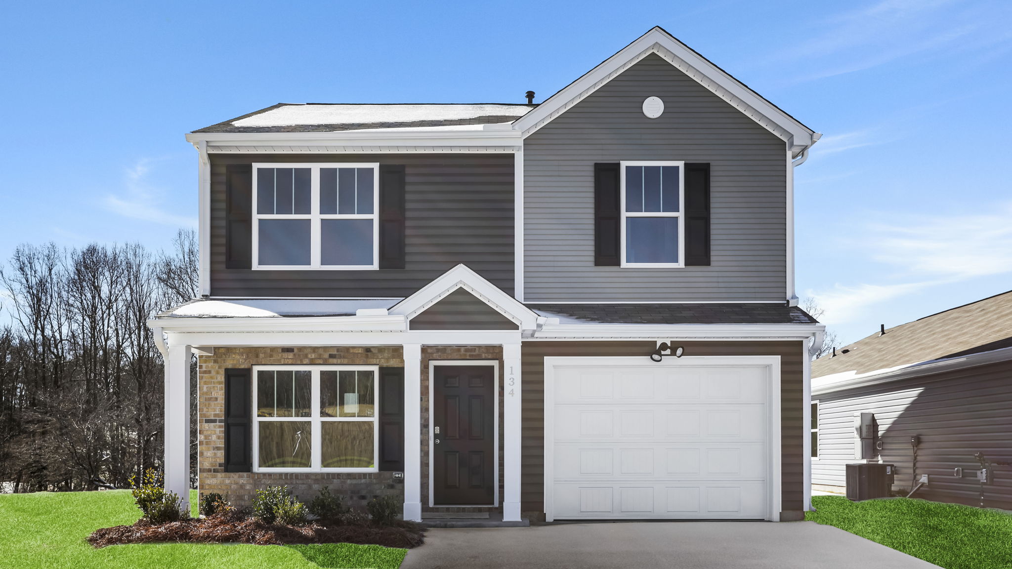 Front exterior of the Brandon.