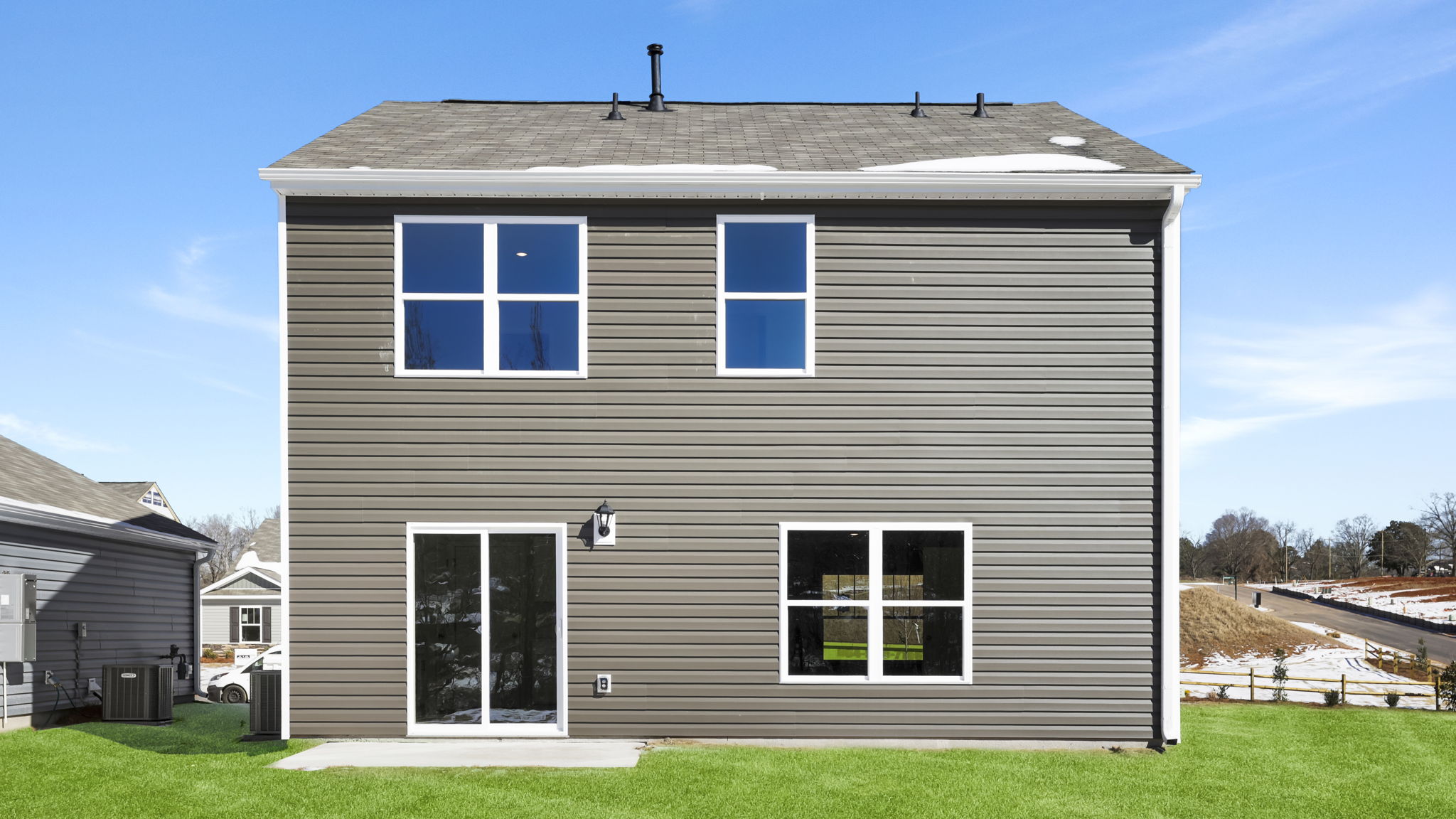 Back exterior of the Brandon.