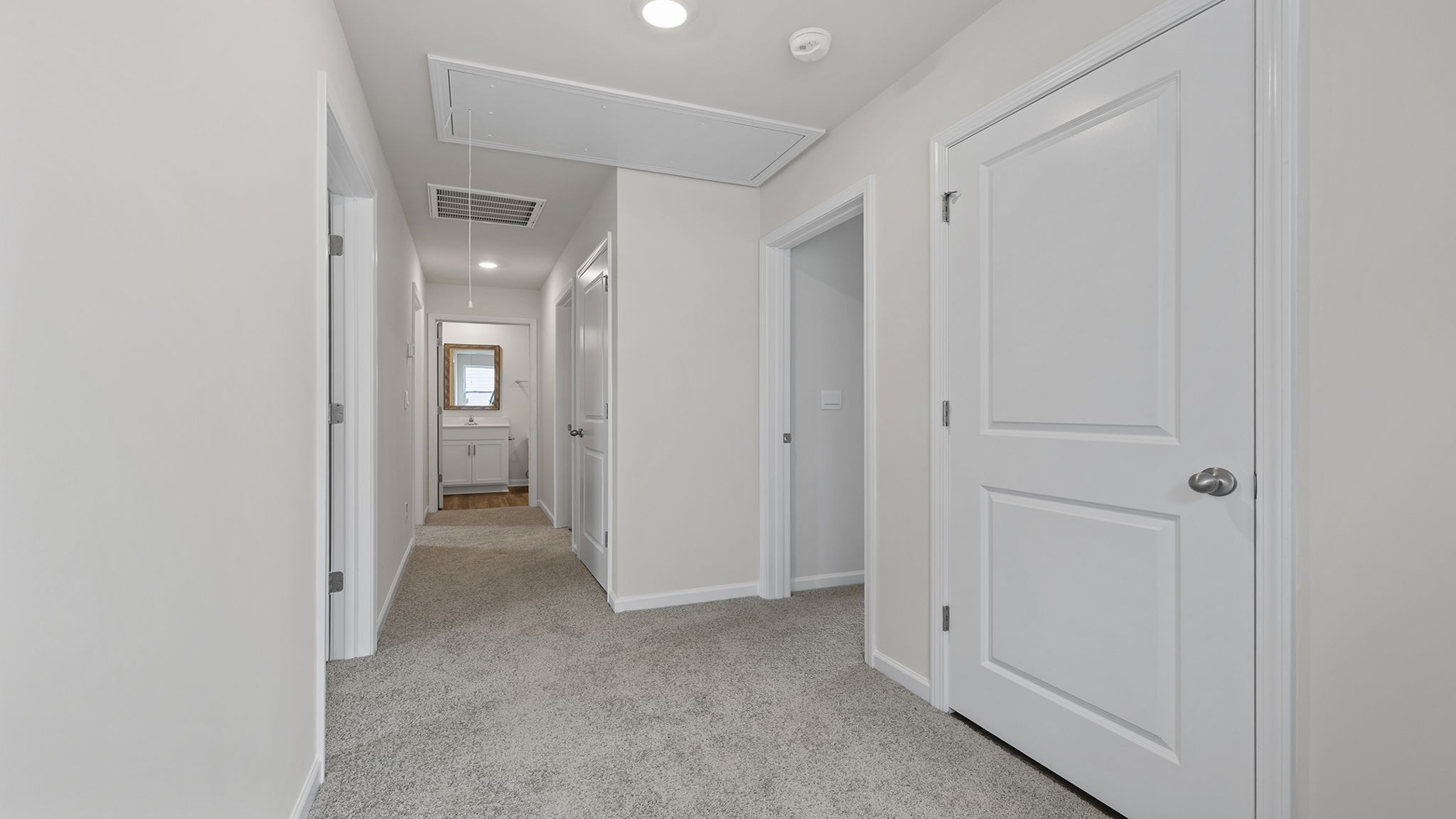 Upper level landing.