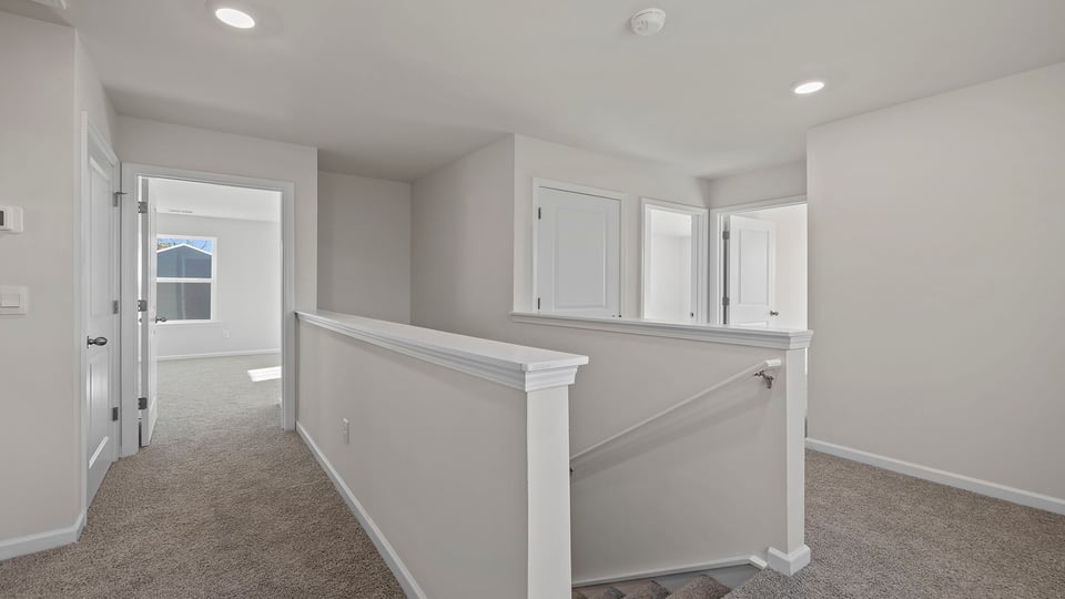 Upper level landing.