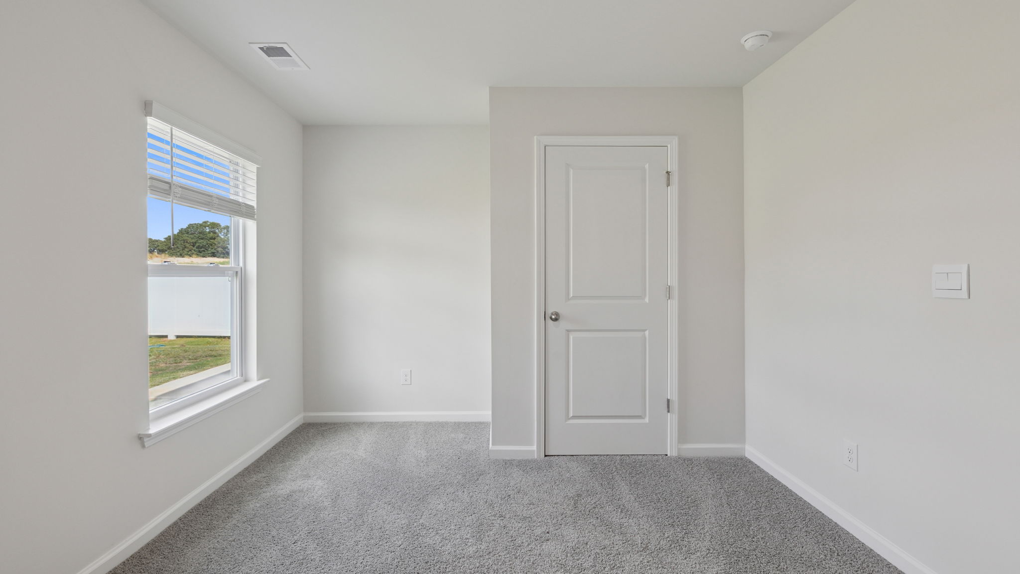 Bedroom on the main level.