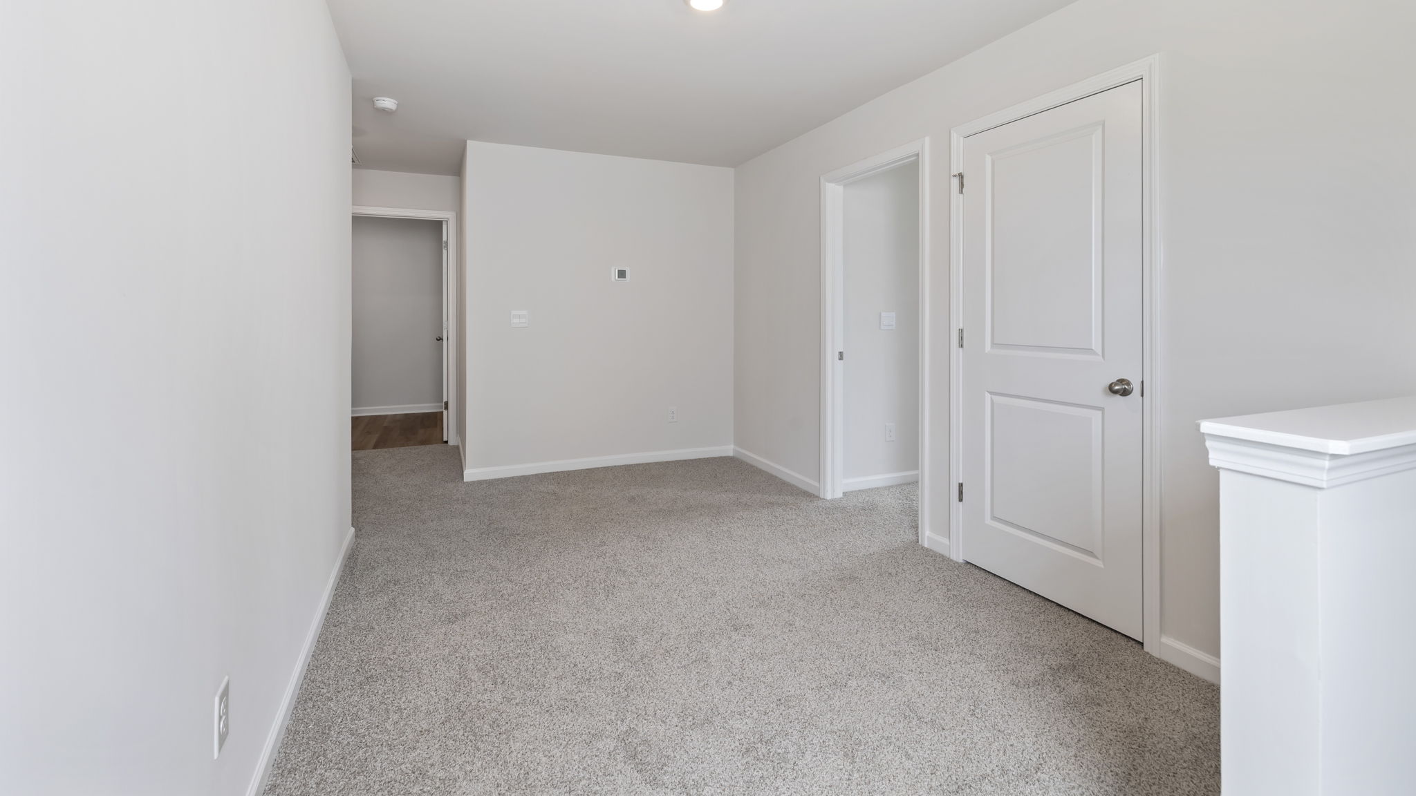 Upper-level landing and living area.