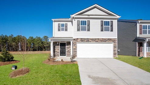 Front exterior of home.