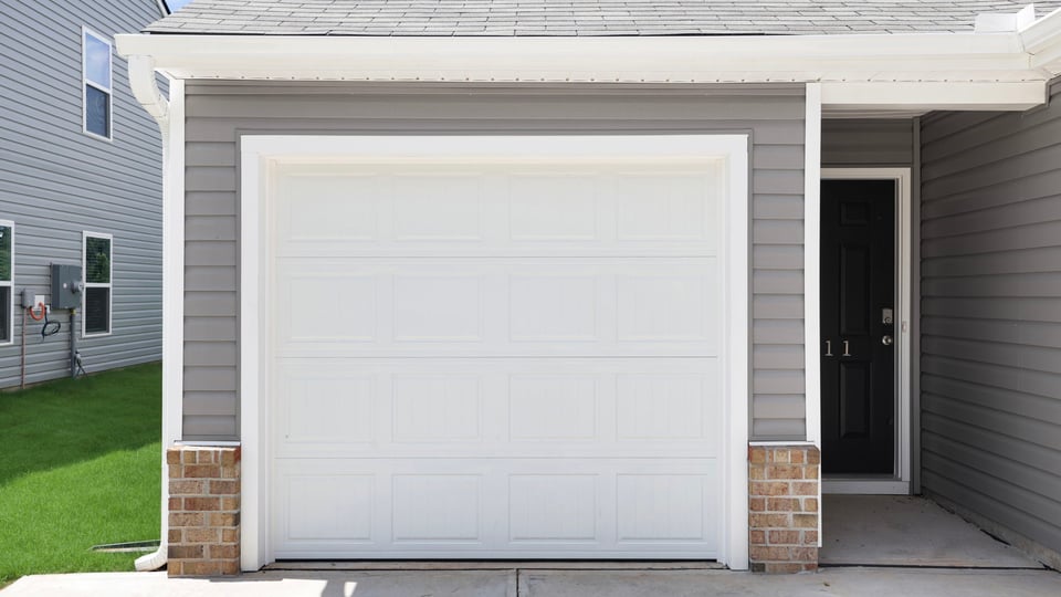 Garage of home.
