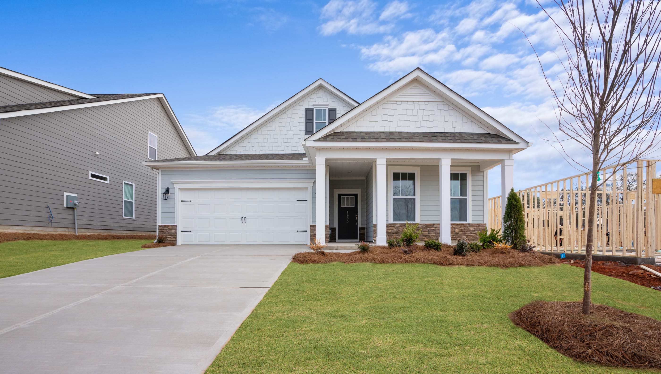 Front entrance of home.