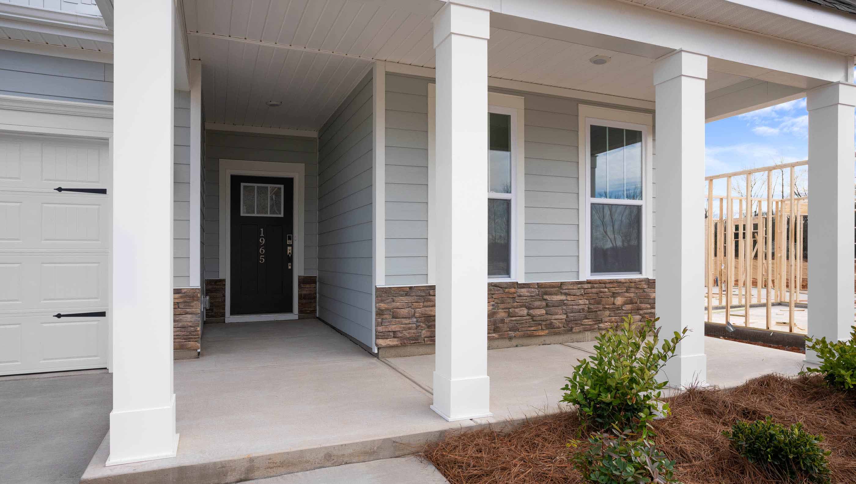 Front entrance of home.