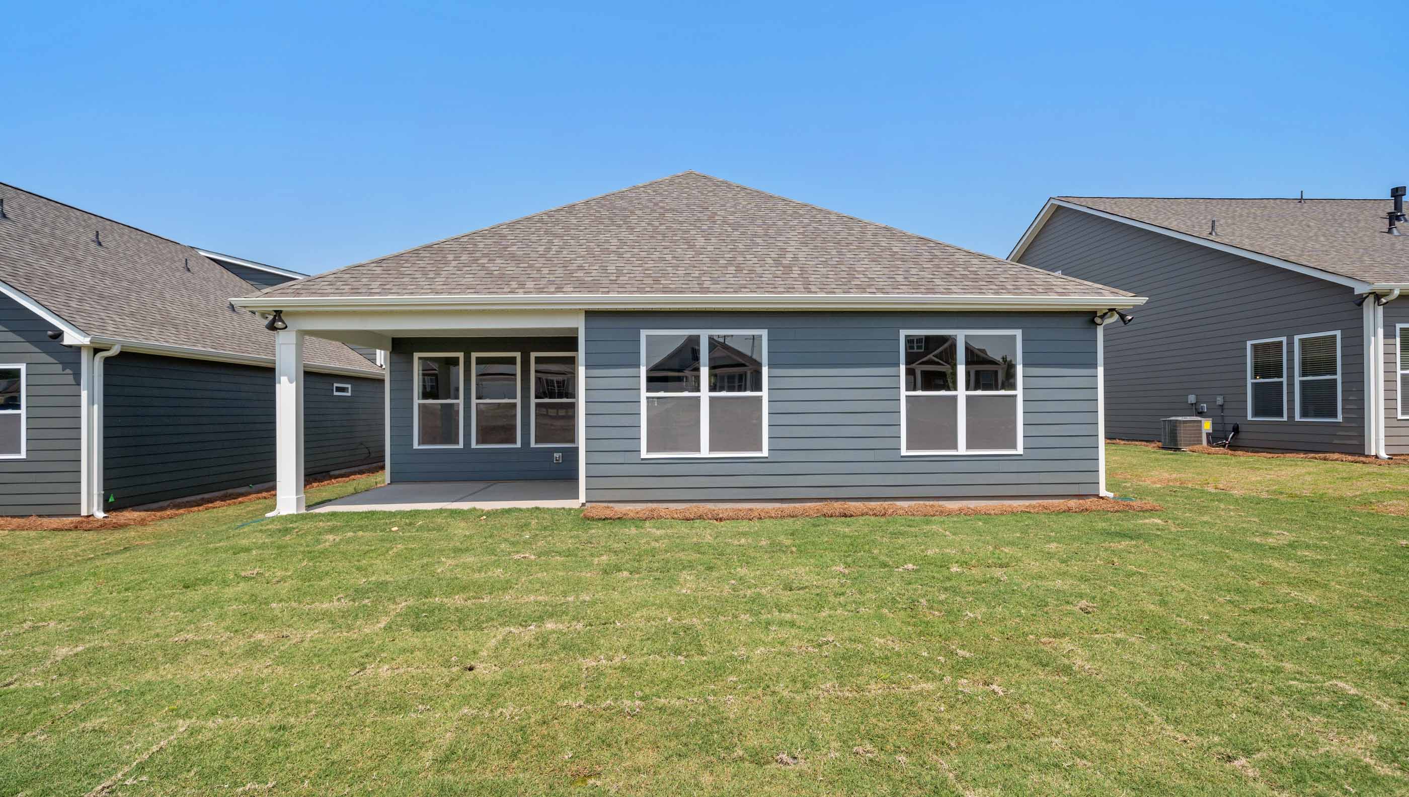 Back exterior view of the Robinson.