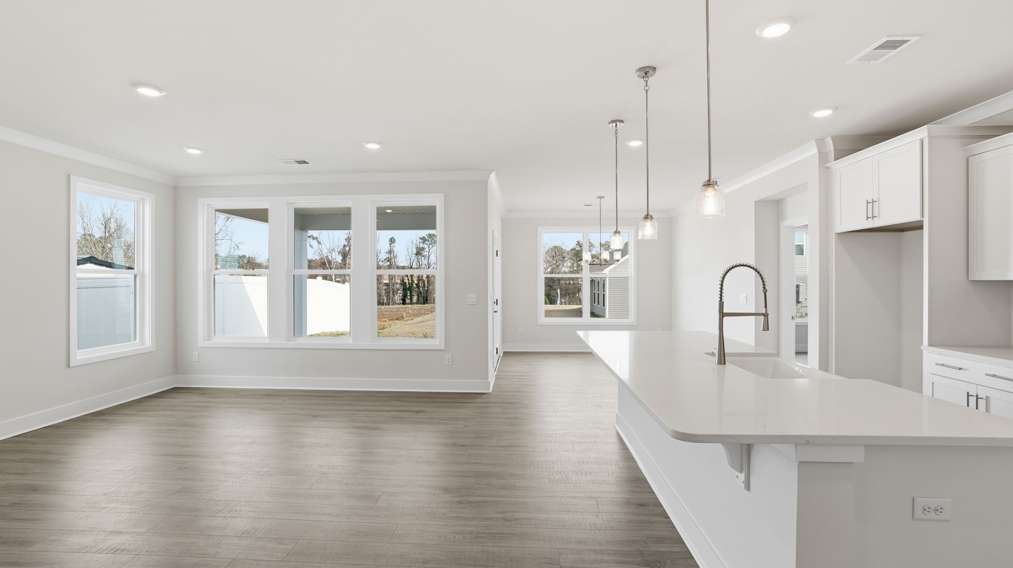 Robinson floor plan has lots of windows and natural light.