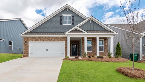 Front exterior of home.