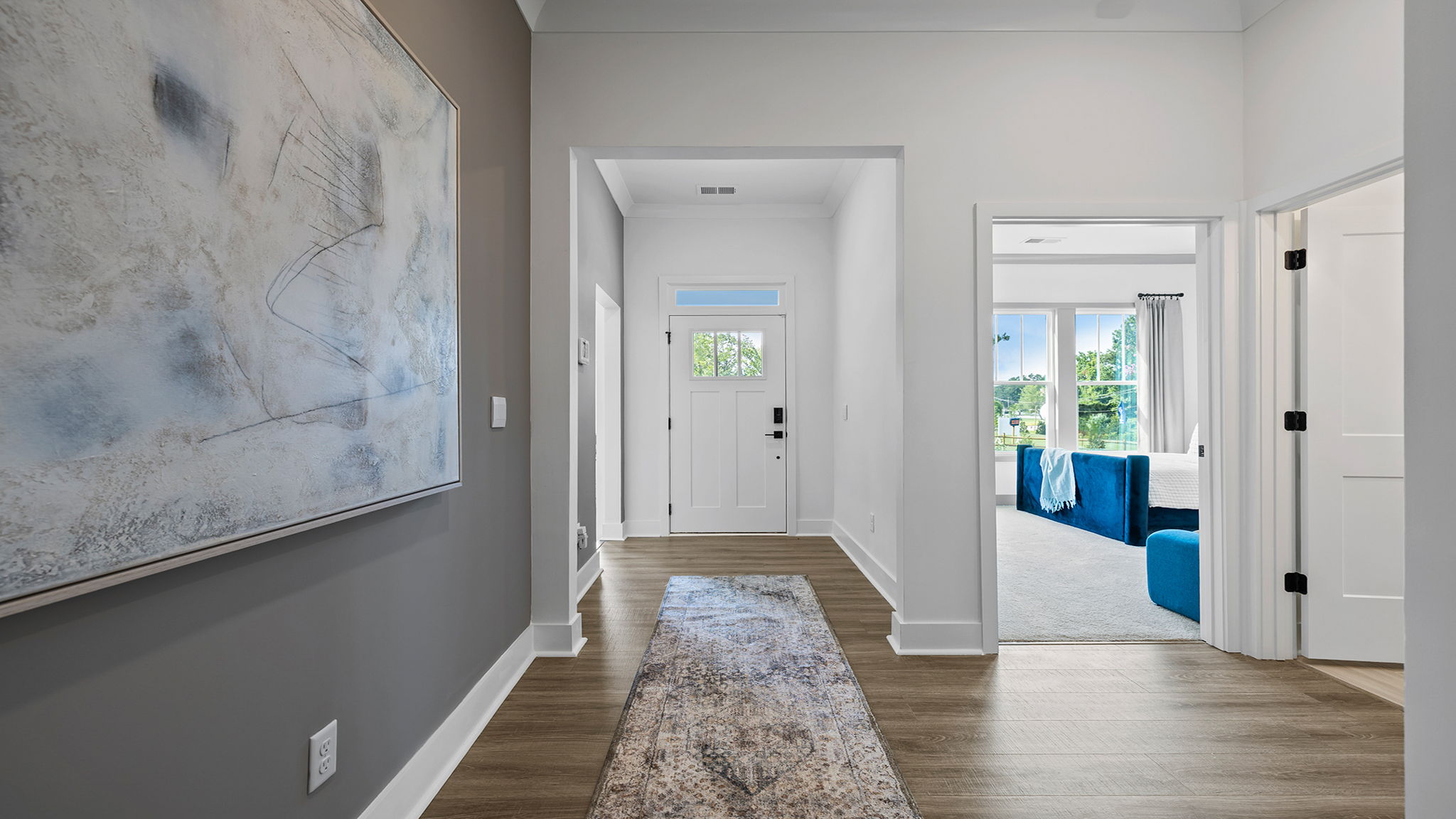 Foyer to kitchen.
