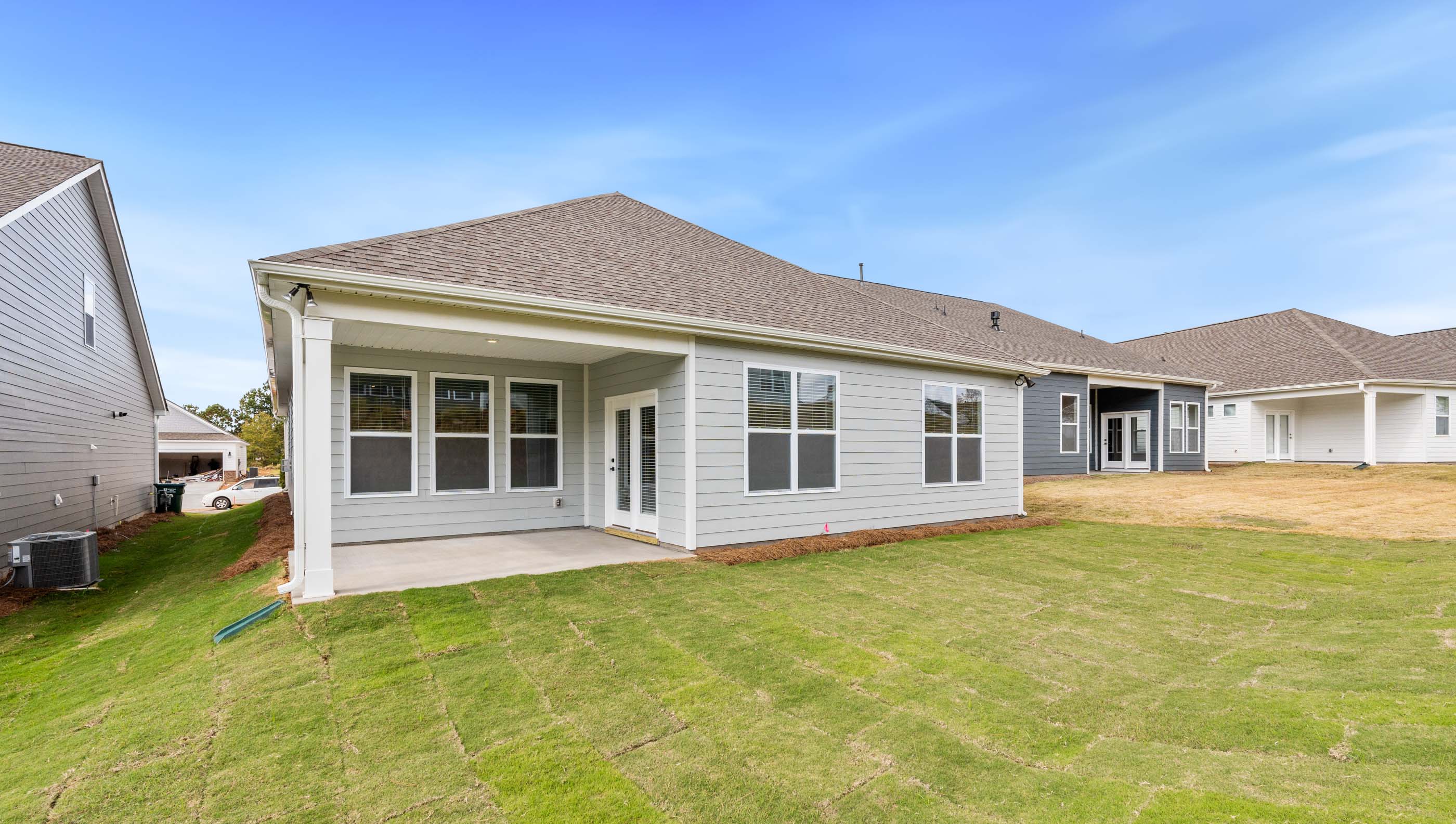 Back exterior of the Robinson.