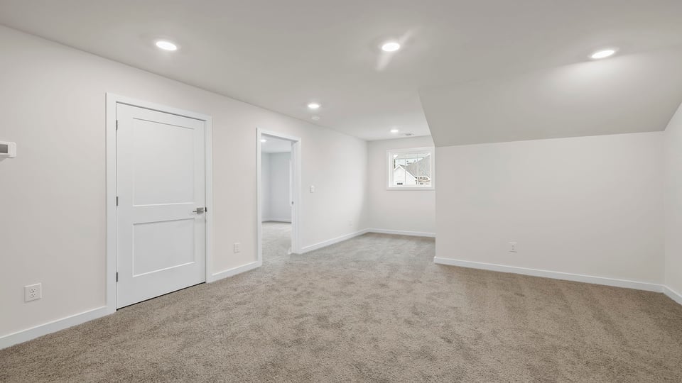 Upper level loft area.