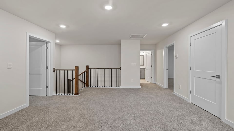 Upper level landing.