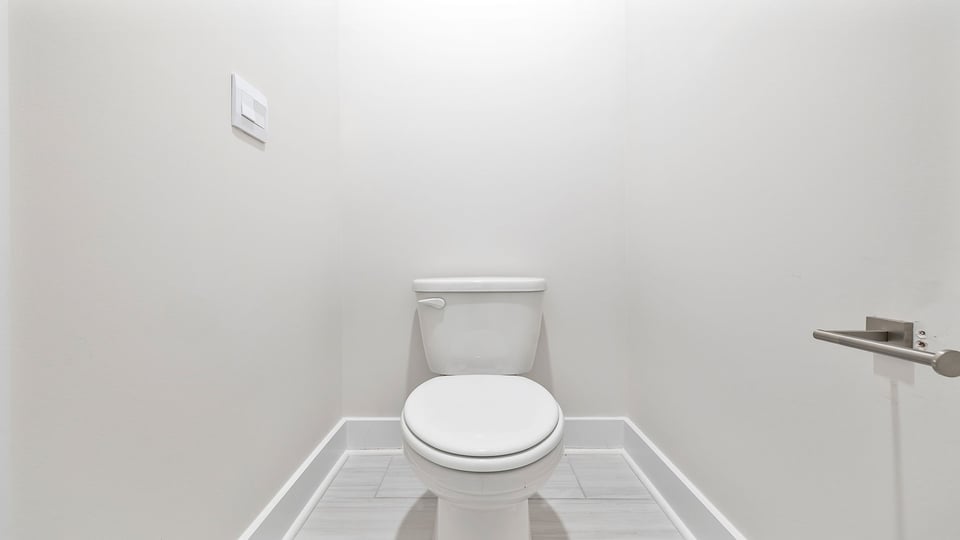 Primary bathroom water closet.