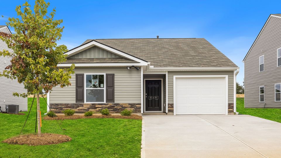 Front exterior of the Sanford.