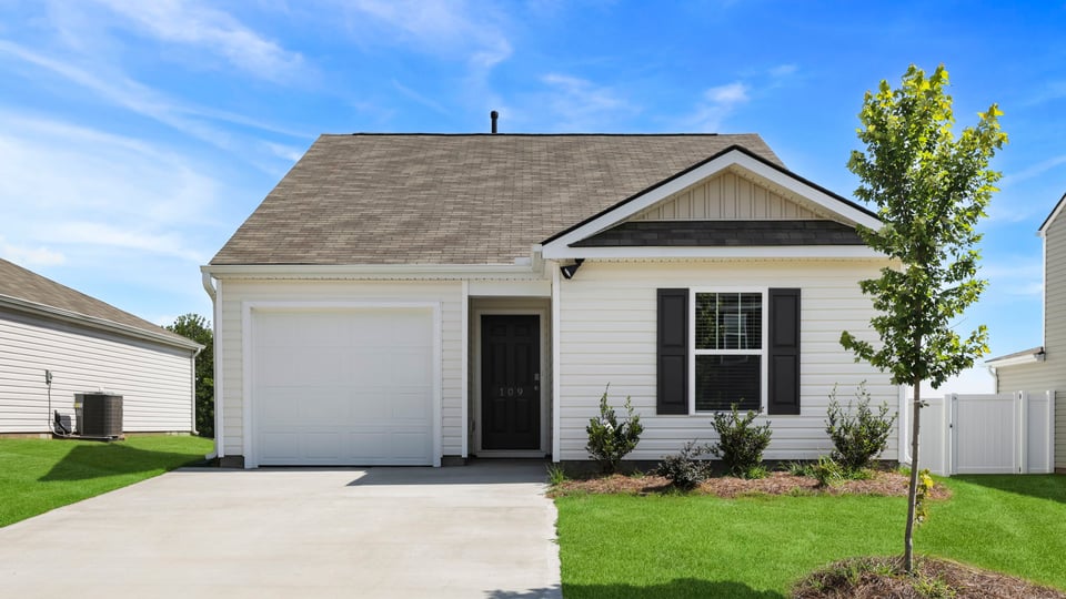 Front exterior of home.