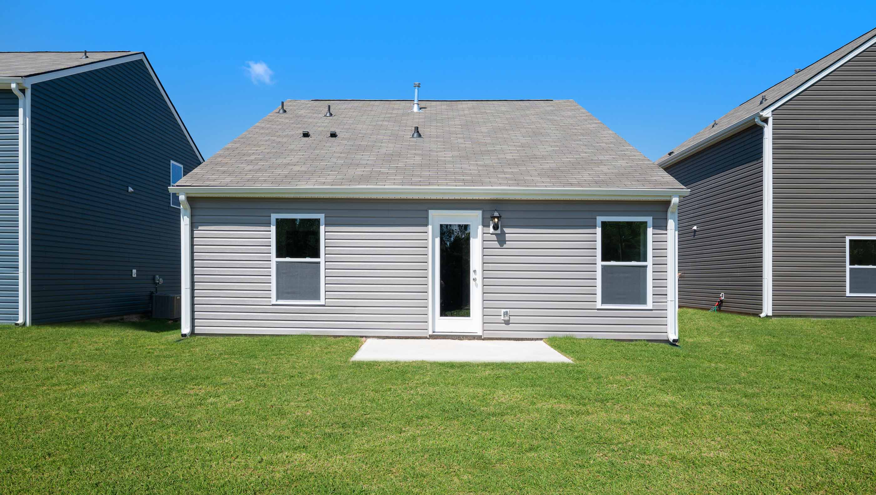 Back exterior view of the Sanford.