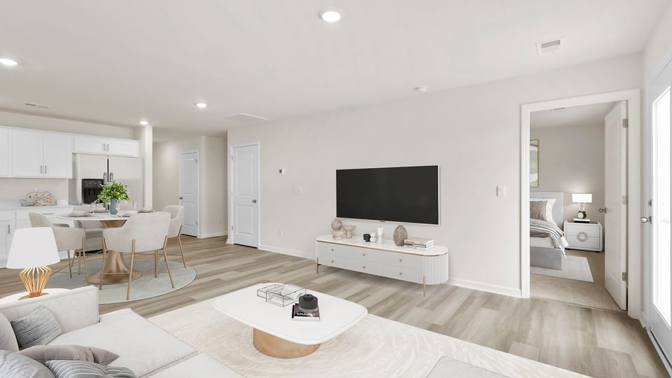 Living room with windows.